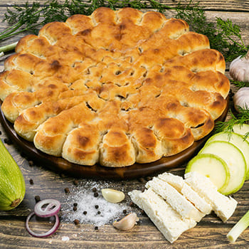 Осетинский пирог с кабачком