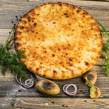 Осетинский пирог с картошкой