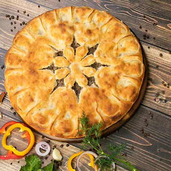Осетинский пирог с мясом