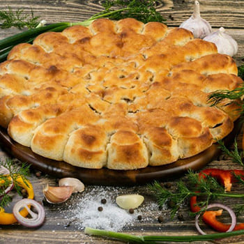 Осетинский пирог с рисом