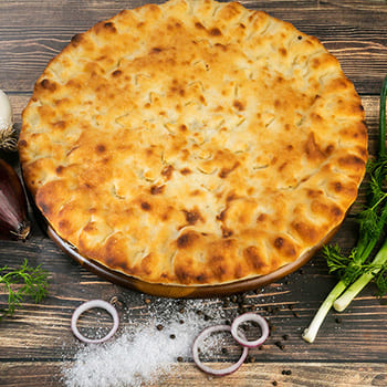 Осетинский пирог с зеленью